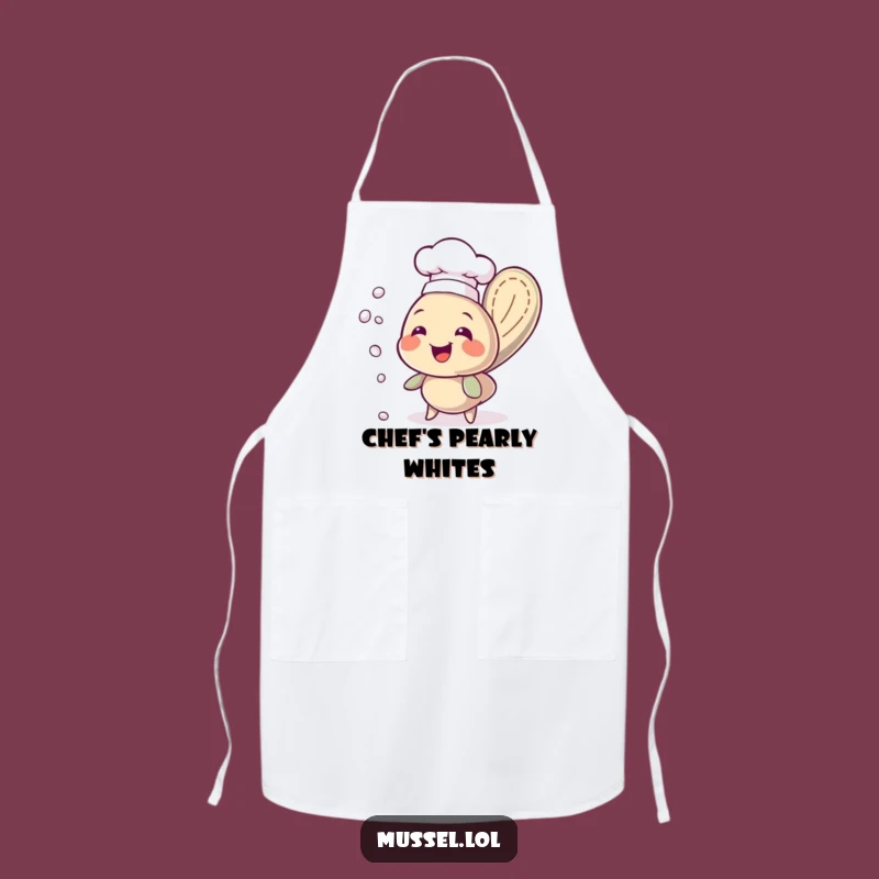 Funny Chef Mussel Apron: Cook Up Smiles in the Kitchen Hilariously
