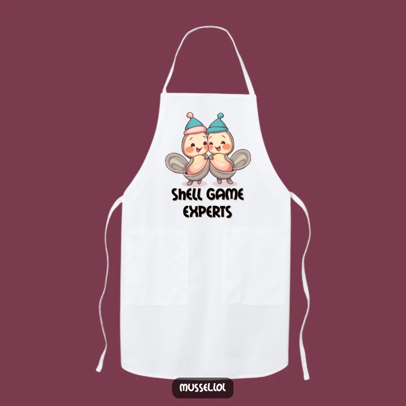 Funny Mussel Buddies Apron: Cook Up Laughter with Friends