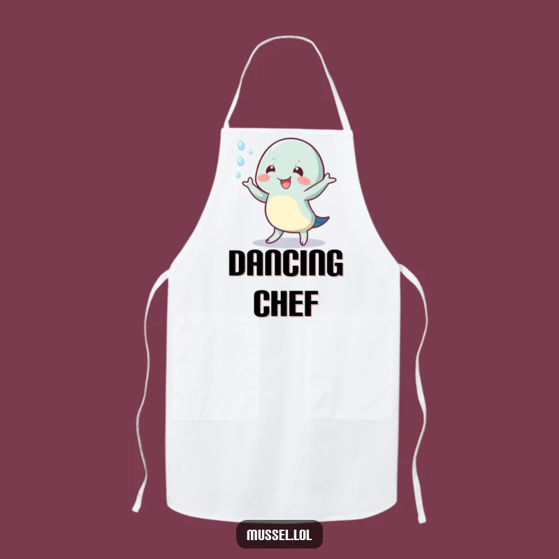 Funny Wiggling Mussel Apron: Cook with Joy and Dance Moves!