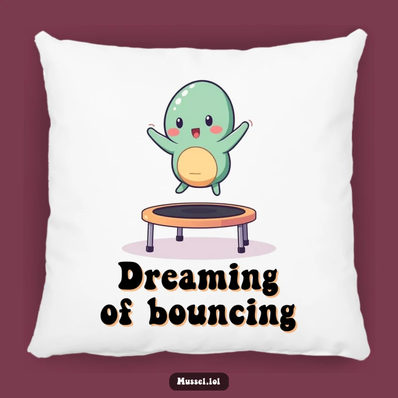 Funny Bouncing Mussel Pillow: Cozy Comfort for Energetic Dreams