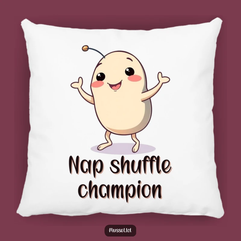 Funny Dancing Mussel Pillow - Soft Comfort with a Side of Silliness