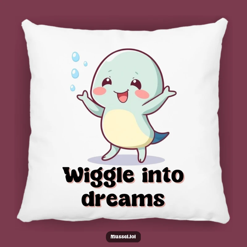 Funny Wiggling Mussel Pillow: Cuddle Up with Happy Rhythms!