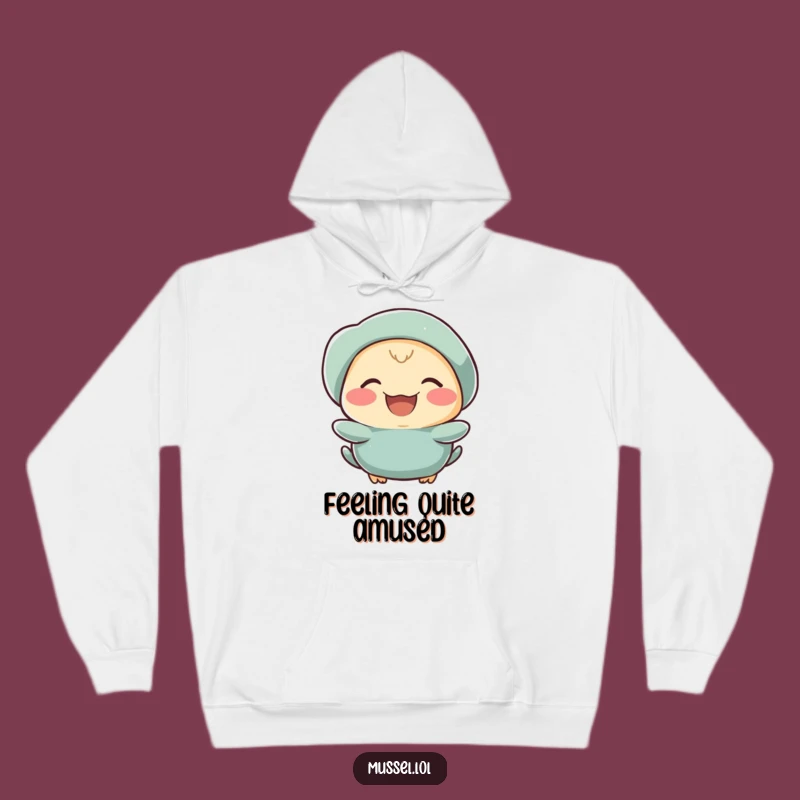 Funny Laughing Mussel Hoodie: Cozy Comfort and Infectious Glee