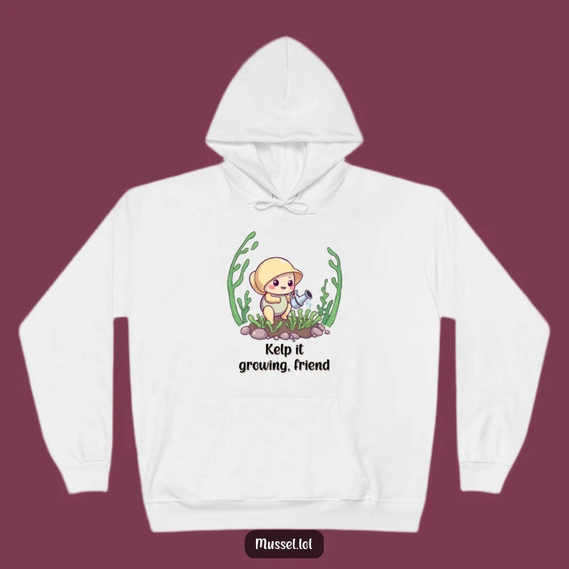 Funny Mussel Kelp Garden Hoodie: Cozy Comfort for the Green-Thumbed