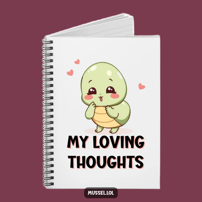 Funny Mussel Love Journal: Blowing Kiss, Perfect Humorous Note-Taking Gift