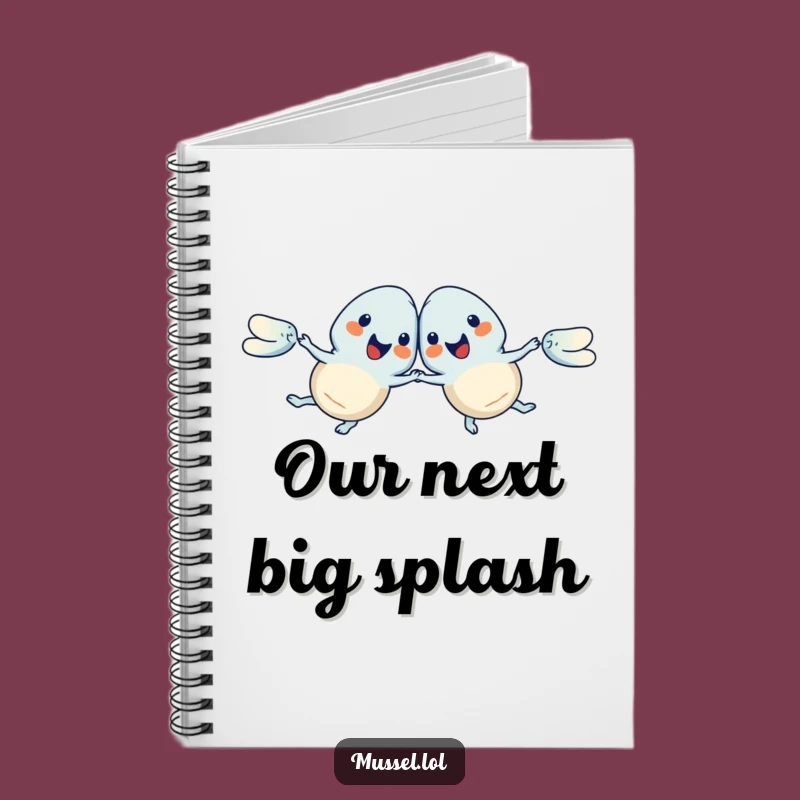 Funny Synchronized Swim Mussels Notebook: Hilarious Journal for Aquatic Ideas!