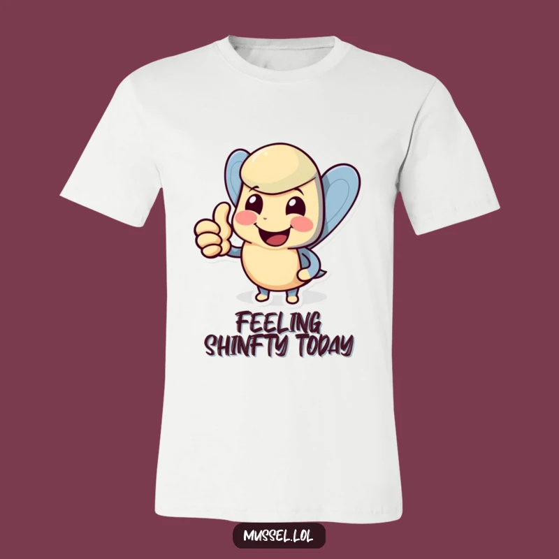 Funny Mussel Thumbs Up Tee: Hilarious & Happy Shell-fie Shirt Gift