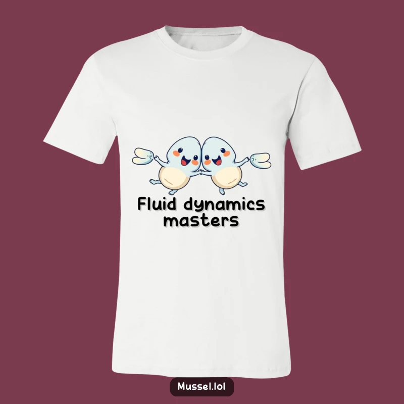 Funny Synchronized Swim Mussels Tee: Hilarious Aquatic Performance Shirt!
