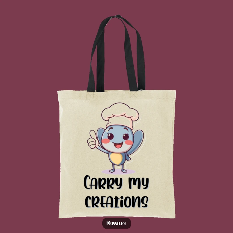 Funny Chef Mussel Tote Bag: Carry Your Culinary Creations with Pride Gift