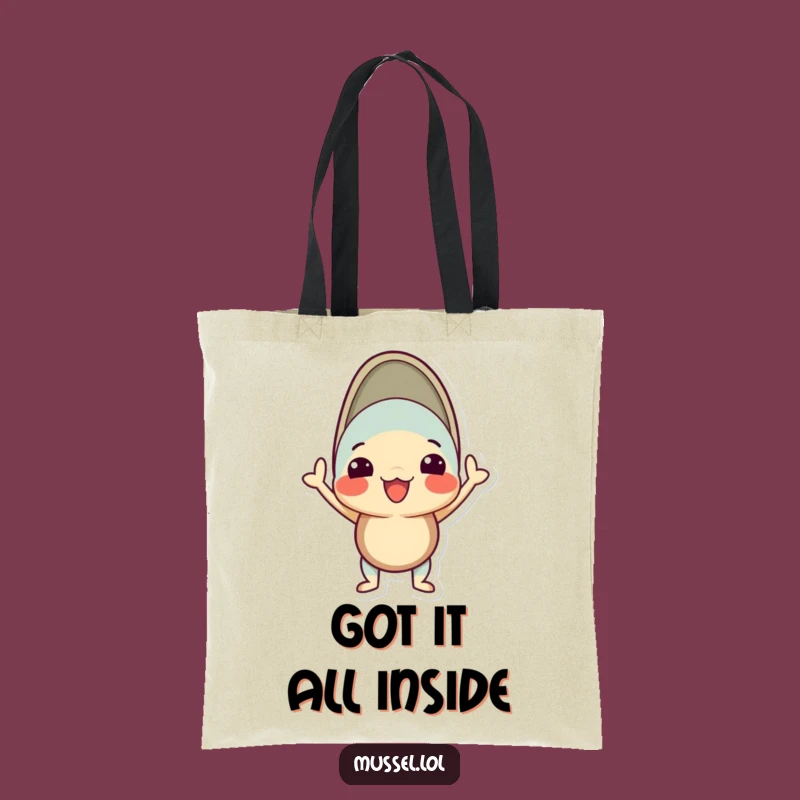 Funny Proud Mussel Tote Bag: Carry Your Confidence in Style Gift