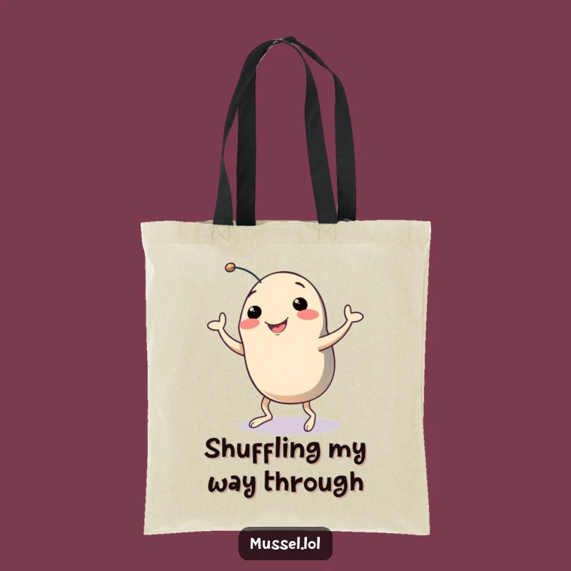 Funny Dancing Mussel Tote Bag - Carry Your Moves and Smiles Everywhere